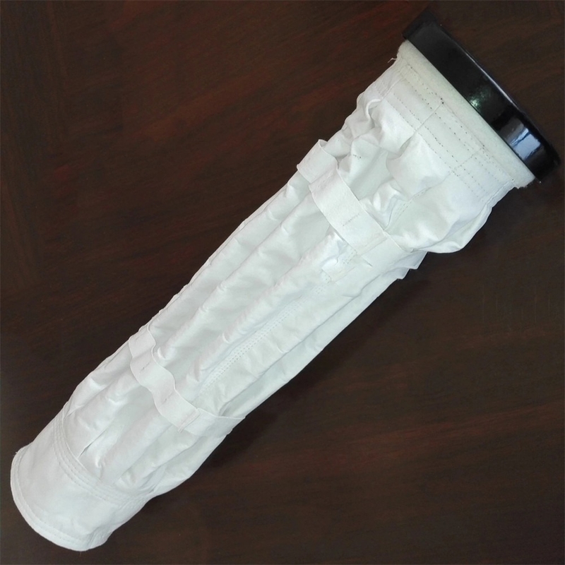 100% túi lọc PTFE Pleated chống nước Kháng kiềm Bộ lọc chất thu bụi