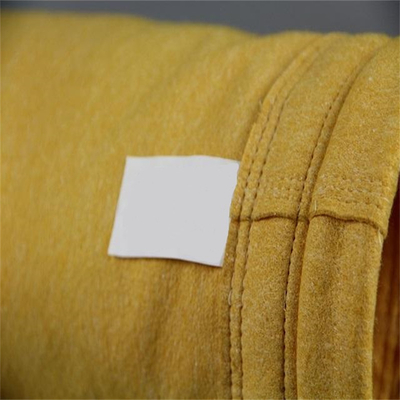 Polyamide P84 Industrial Dust Filter Bag Yellow Color